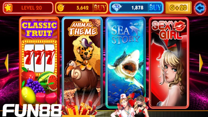 Trải nghiệm máy đánh bạc Sexy Slots
